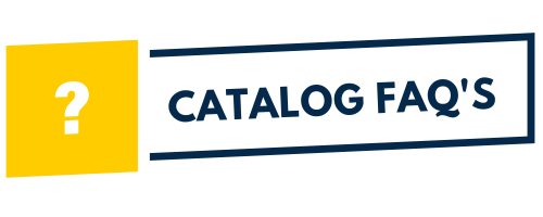 Catalog FAQ